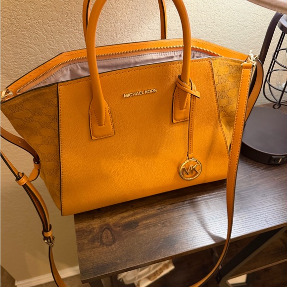Michael Kors Vibrant Yellow Satchel - Picture 2 of 5